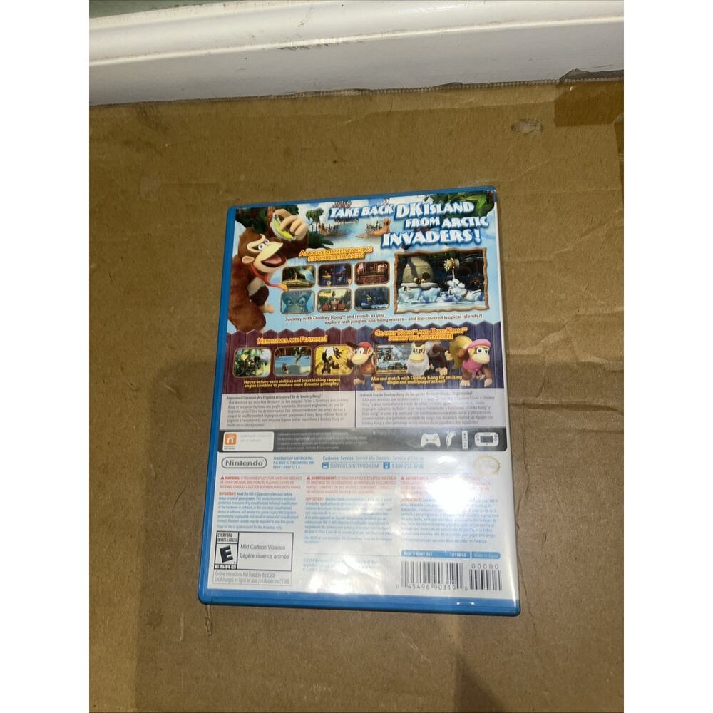 Donkey Kong Country: Tropical Freeze (Nintendo Wii U) CIB - Picture 7 of 13